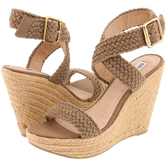 Steve Madden Fantastik Espadrille Wedges - Picture 1 of 10